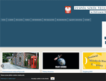 Tablet Screenshot of chwazstek.zst-ostrow.edu.pl